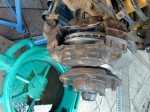 Bremssattel mit neuer Scheibe, Radlager und neuen Bremskolben